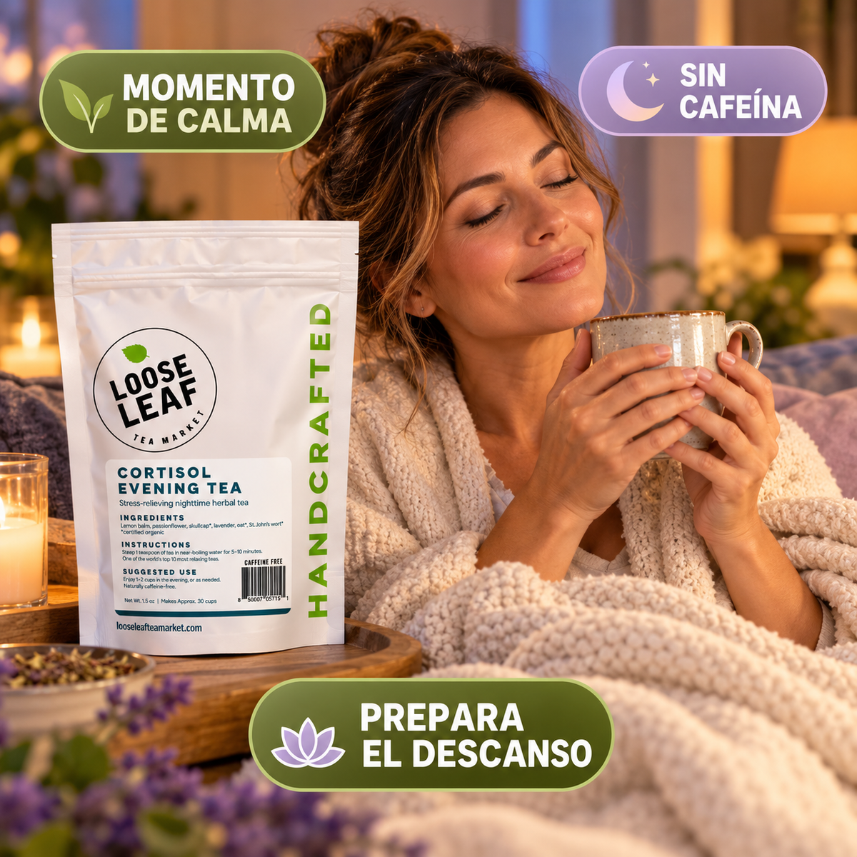 Té de Calma · Ritual Nocturno con Ashwagandha