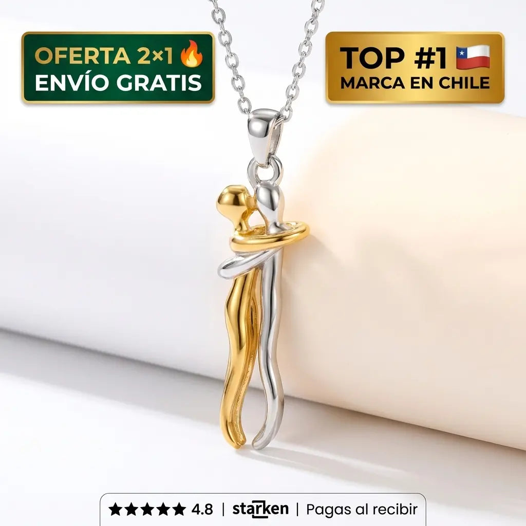 Collar Abrazo Infinito — El Regalo que Une Almas para Siempre.