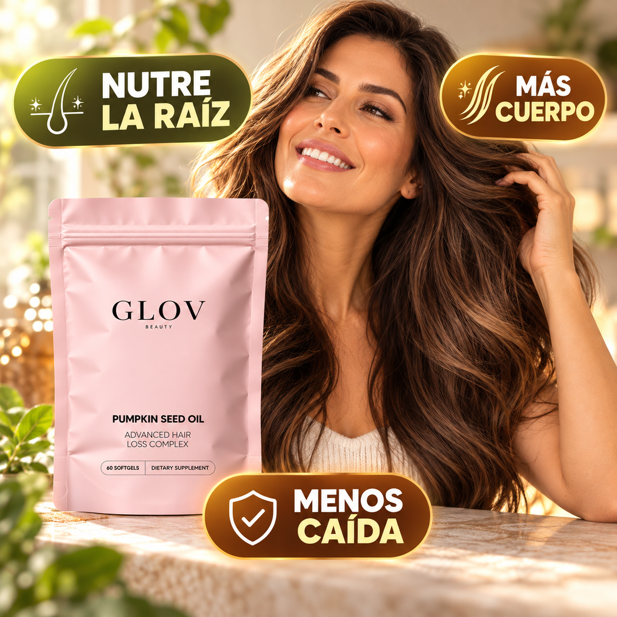 Complejo Capilar – Aceite de Semilla de Calabaza · Mujer 30+