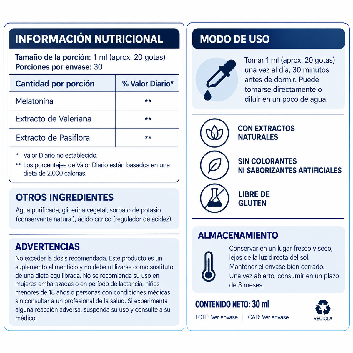 Melatonina en Gotas – Tu Rutina Antes de Dormir