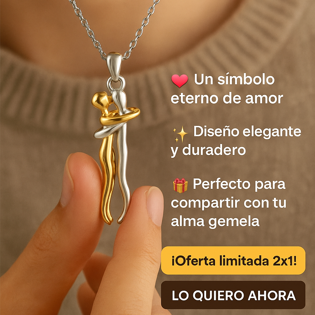 Collar Abrazo Infinito — El Regalo que Une Almas para Siempre.