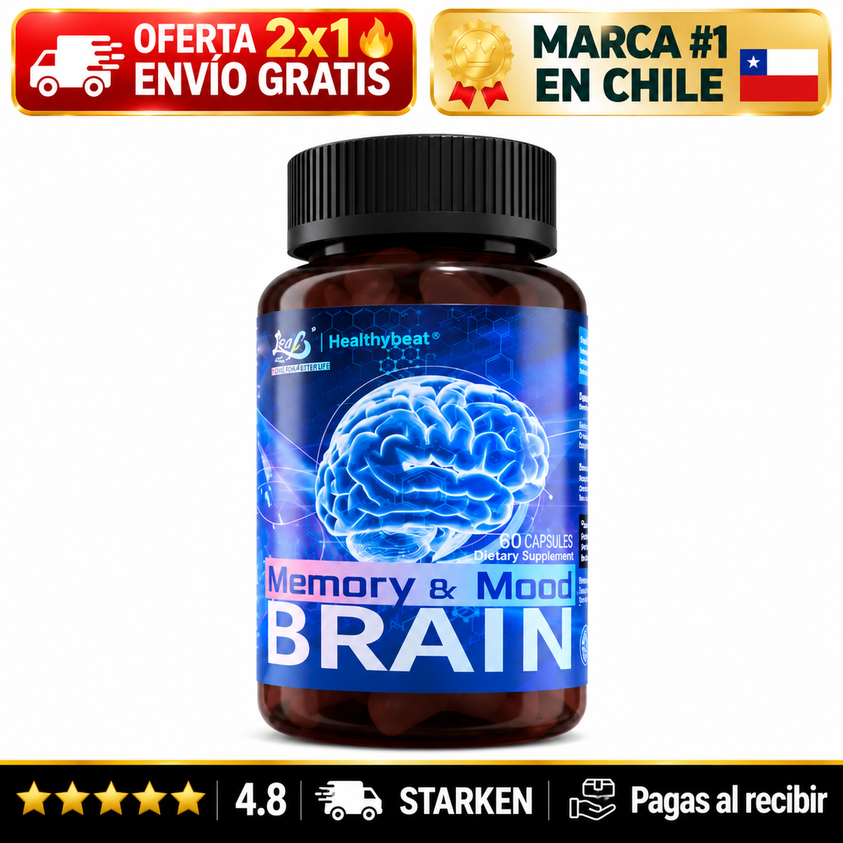 Memory & Mood – Memoria, Concentración y Ánimo +40