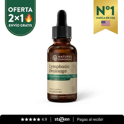 Drenaje Linfático Natura Sunshine | Reduce Hinchazón y Retención